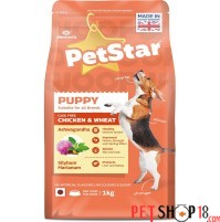 Mankinds Petstar Puppy Food Chicken And Wheat 1 Kg